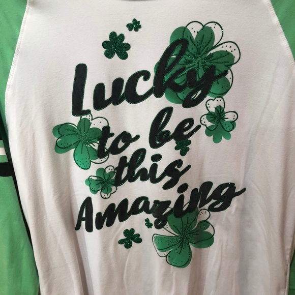 Celebrate St Patrick’s Day Women’s Tee Shirt. - Picture 2 of 6